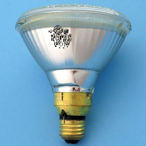 GE 70PAR/HIR/FL25 130V 70W Halogen IR FL 25 Flood Beam Light Bulb