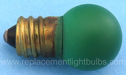 GE G-E 71K 22V .18A E12 G-6 Green Light Bulb Replacement Lamp