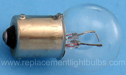 7533 12V 15W BA15s Single Contact Bayonet Globe Light Bulb