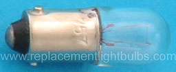 757 28V .08A BA9s Miniature Bayonet Light Bulb Replacement Lamp
