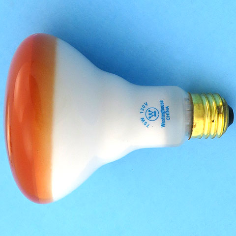 Westinghouse 04667 75R30/A/FL 130V 75W Amber Reflector Flood Light Bulb