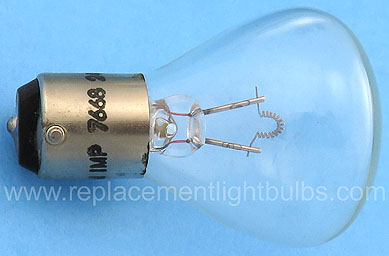 Osram 7668 24V 35W RP11 Glass BA15s Bayonet Light Bulb