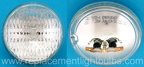GE 7672-1 6V 7.20W PAR36 Emergency Lighting Light Bulb Sealed Beam Lamp