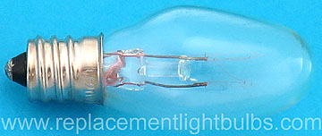 7C7 130V 7W Clear Light Bulb Replacement Lamp