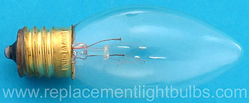 Eiko 7C9N 130V 7W E17 Clear Light Bulb