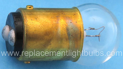 90 13V .58A G-6 BA15d 6CP Light Bulb