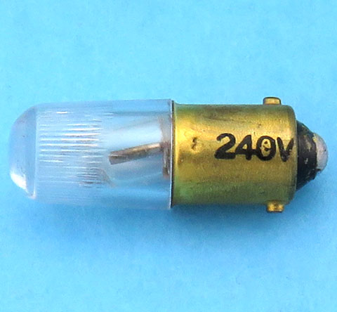 B2A NE51H 240V Neon Light Bulb Replacement Lamp