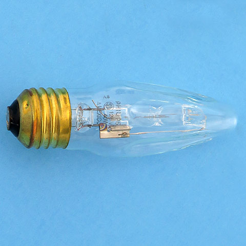 Philips BC40F10-1/2/HAL/CL 40W 120V Medium Screw Candle Light Bulb