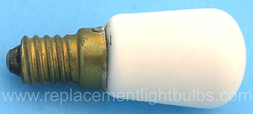 G.E.C. BFM 15W 120V E14 Pygmy Light Bulb White Replacement Lamp