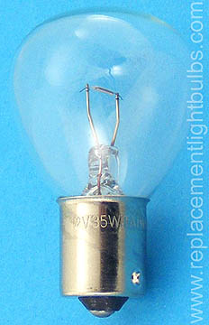 CEC CE5 12V 35W RP11 Clear Glass BA15s Light Bulb