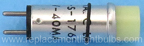 Eldema C-Lite CF-S-1762 28V 40mA White Lens Pilot Light Bulb