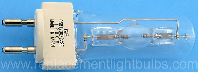 GE CSR1200/2/SE 1200W G22 7200K Metal Halide Replacement Lamp