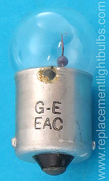 G-E EAC 6V 10W Editor Light Bulb, Replacement Lamp