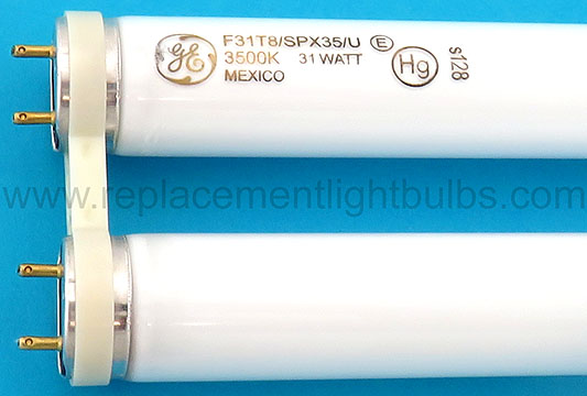 GE F31T8/SPX35/U 3500K 31W 31 Watt Fluorescent Lamp Light Bulb