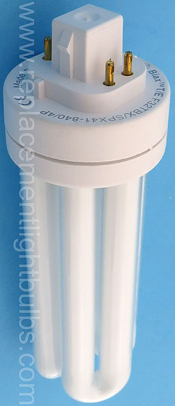 GE Biax T/E F32TBX/SPX41-840/4P 32W 4000K Fluorescent Light Bulb Lamp