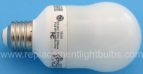 GE FLE15/2/A19XL/SW 120V 15W 2700K Soft White Light Bulb