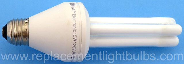 GE FLE15DBX/SPX27 120V 15W 2700K BIAX Electronic Lamp Light Bulb