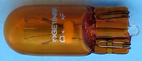 GE GE194NA 194 Natural Amber Light Bulb