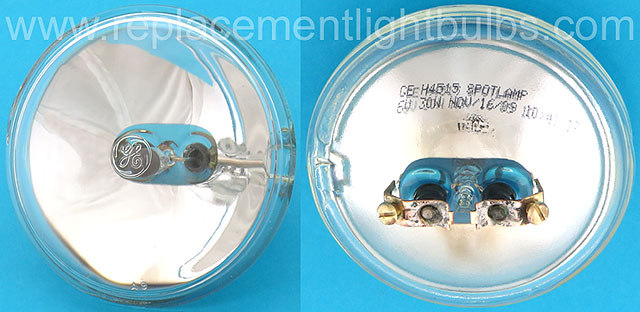 GE H4515 6.4V 30W Halogen Sealed Beam Light Bulb Replacement Lamp