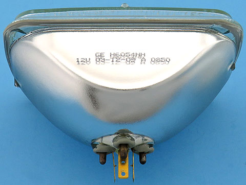 GE H6054NH 12V 2B1 USA DOT Sealed Beam Halogen Head Light Bulb Headlamp