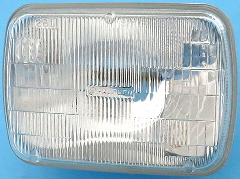 GE H6054 NHS 12V 2B1 USA DOT Sealed Beam Halogen Head Light Bulb Headlamp