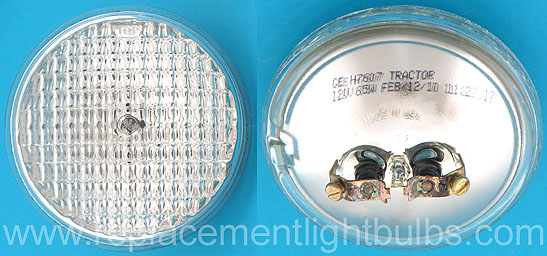 GE H7607 12V 65W Tractor Flood PAR36 Sealed Beam Lamp Replacement Light Bulb