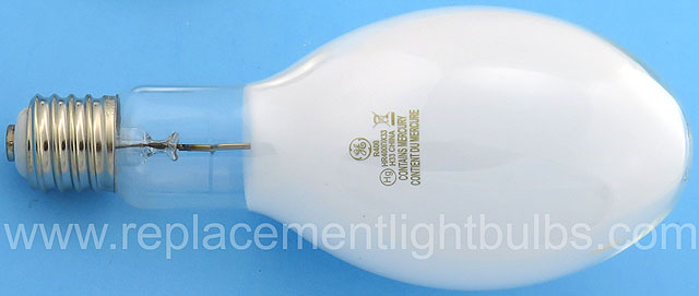 GE HR400DX33 H33GL-400/DX Deluxe White 400 400W Coated Mercury Vapor Lamp