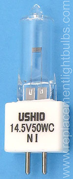 Ushio JC14.5V-50WC 14.5V 50W Light Bulb Replacement Lamp
