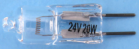 Hikari JCD24V20WH20 64435 58662 24V 20W G4 T3 Light Bulb Lamp
