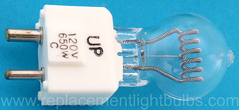 Ushio JCD120V-650WC 120V 650W GY9.5 Light Bulb Replacement Lamp