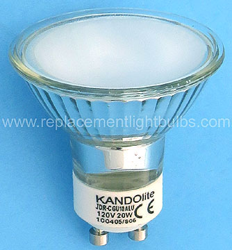 JDR-C 120V 20W GU10 Frosted Light Bulb Replacement Lamp