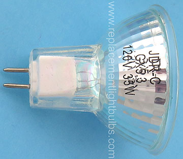 Hikari JDR-C JDRC 120V 35W GX5.3 Clear Front Glass Light Bulb