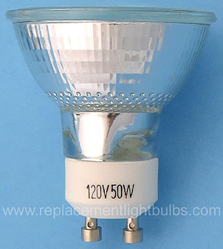 JDR-C 120V 50W GU10 Frost Aluminum Reflector Light Bulb