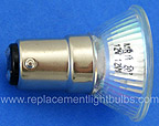 JM1182 12V 12W MR11C BA15d Lamp, Replacement Light Bulb