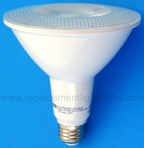 Eiko LED13WPAR38/NFL/830K-DIM-G6 13W 3000K Dimmable LED PAR38 To Replace 120W Halogen Flood Light Bulb Replacement Lamp