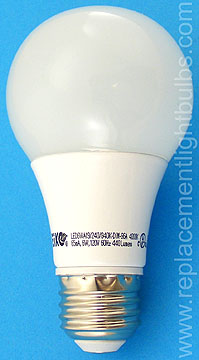 Eiko LED6WA19/240/840K-DIM 6W LED 4000K Cool White Dimmable Light Bulb