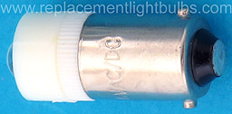 LED-6-BA9s-W 6V BA9s White LED Light Bulb Replaces 6MB 44 47 238 755 1810 1847 1866