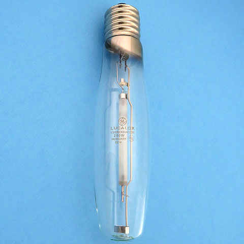 GE Lucalox LU250/40/H/ECO 250W S50 HPS E40 Light Bulb Lamp