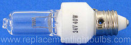 M-01051 24V 40W E11 Screw Surgical Lamp, Replacement Light Bulb Guerra 6801/0