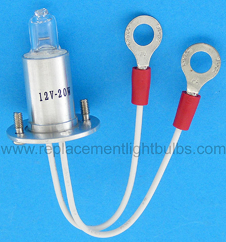 12V 20W JC12V-20W-P15 Wire Leads with Ring Connectors Lamp