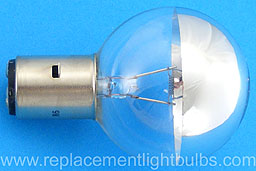 M-04032 24V 50W BA20d Silver Top Light Bulb Replacement Lamp