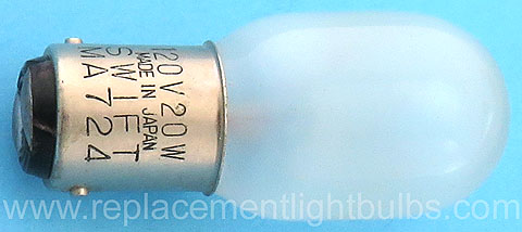 Swift MA724 120V 20W Frosted Light Bulb Microscope Lamp