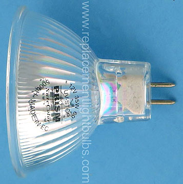 Halco Prism SureColor 12V 35W MR16 60 Degree UV-Stop 5000H Replacement Light Bulb