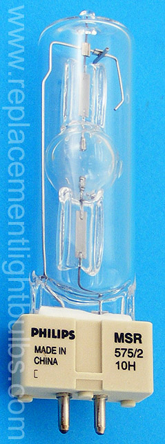 Philips MSR 575/2 10H 575W Broadway Lamp Replacement Light Bulb