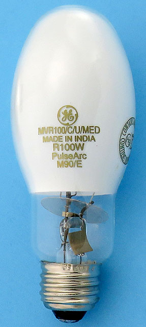 GE MVR100/C/U/MED 100W M90/E R100W PulseArc ED17 Coated Light Bulb Lamp