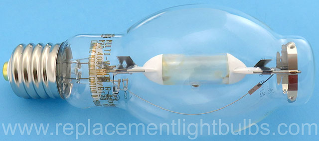 GE Multi-Vapor MVR400/HOR/BT28 R-400 400W M59/E Horizontal Burn Light Bulb Lamp