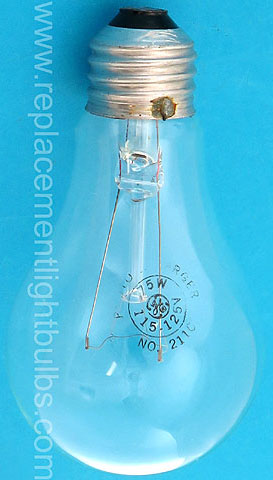 GE PH/211C 115-125V 75W Clear Photo Enlarger Light Bulb Replacement Lamp