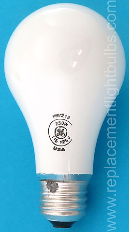 PH/213 250W White Light Bulb Replacement Enlarger Lamp
