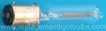 GE Q250CL/DC 130V 250W BA15d Light Bulb