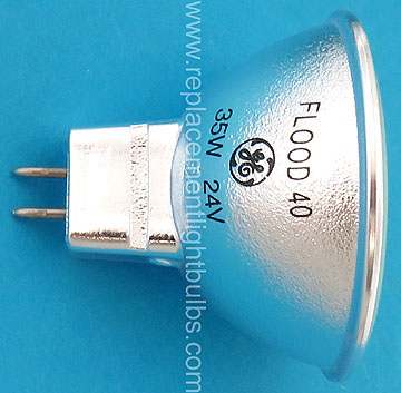 GE 41487 Q35MR16\CCG40 24V 35W MR16 Flood 40 Light Bulb Replacement Lamp